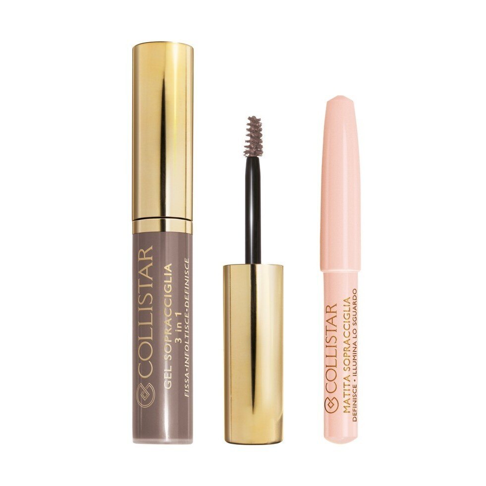 Set pentru sprancene Collistar Perfect Eyebrows, Virna Blonde