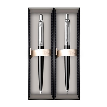 Set Parker: Pix + Creion Mecanic 0.5 mm Jotter, Negru Set Parker: Pix + Creion Mecanic 0.5 mm Jotter, Negru