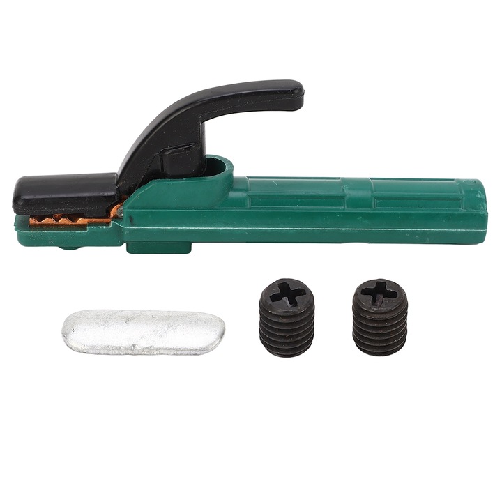 Suport electrod 300A Enforose cupru pur, maner ergonomic anti-oparire, clema electrod de sudura