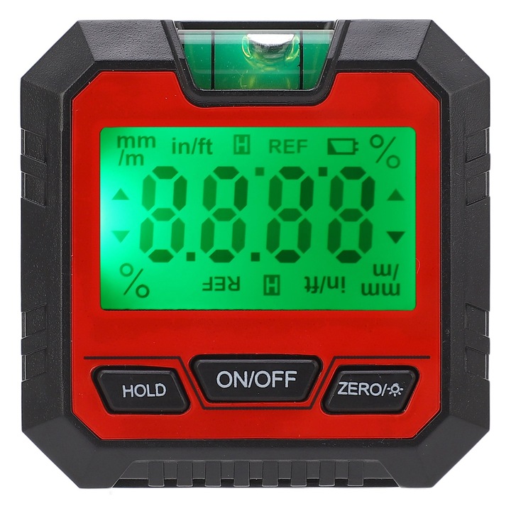 Cutie digitala de nivelare Enforose, masurare unghi, design magnetic, display clar, 2xAAA