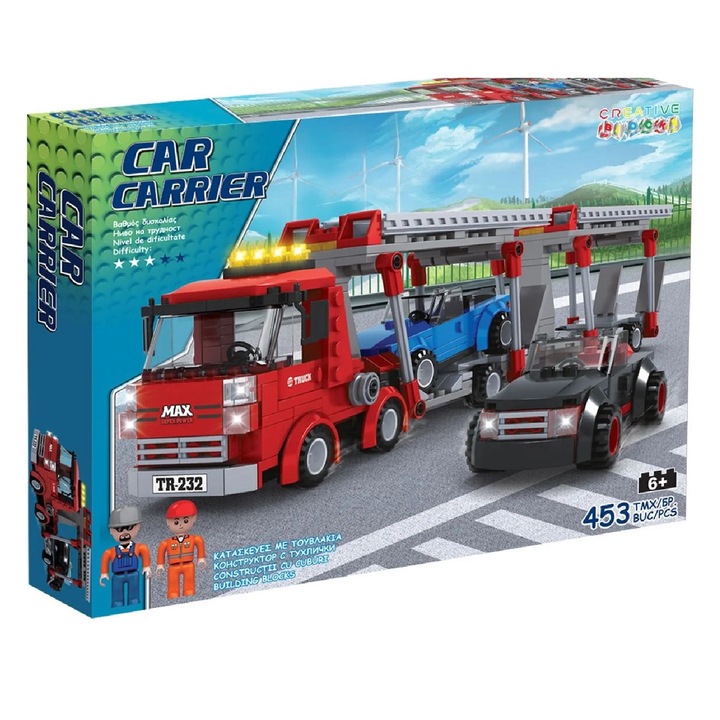 Set de constructii pentru copii, 453 buc