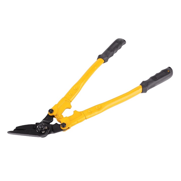 Set cutter curele din otel Enforose, 450mm, 32mm latime, 1.2mm grosime, maner cauciucat