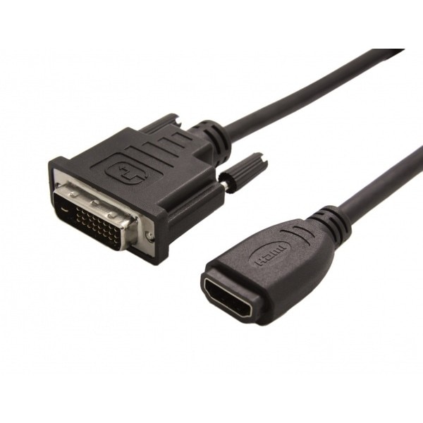Adaptor HDMI la DVI-D 24+1 M-T 15cm, Value 12.99.3116