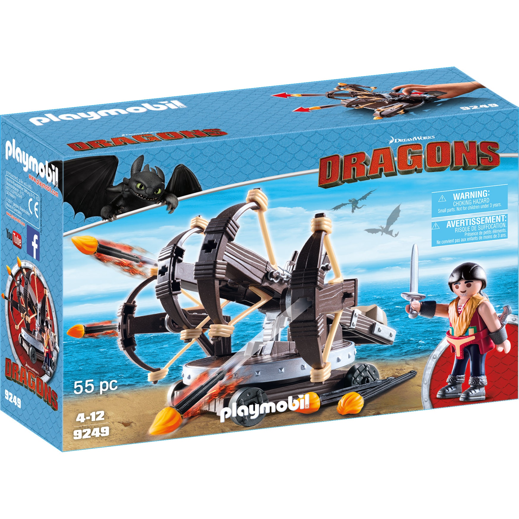 Playmobil Dragons - Eret si balista