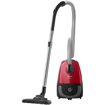 Aspirator cu sac Philips PowerGo FC8243/09, 750 W, 3L, filtru antialergic, Rosu Aspirator cu sac Philips PowerGo FC8243/09, 750 W, 3L, filtru antialergic, Rosu