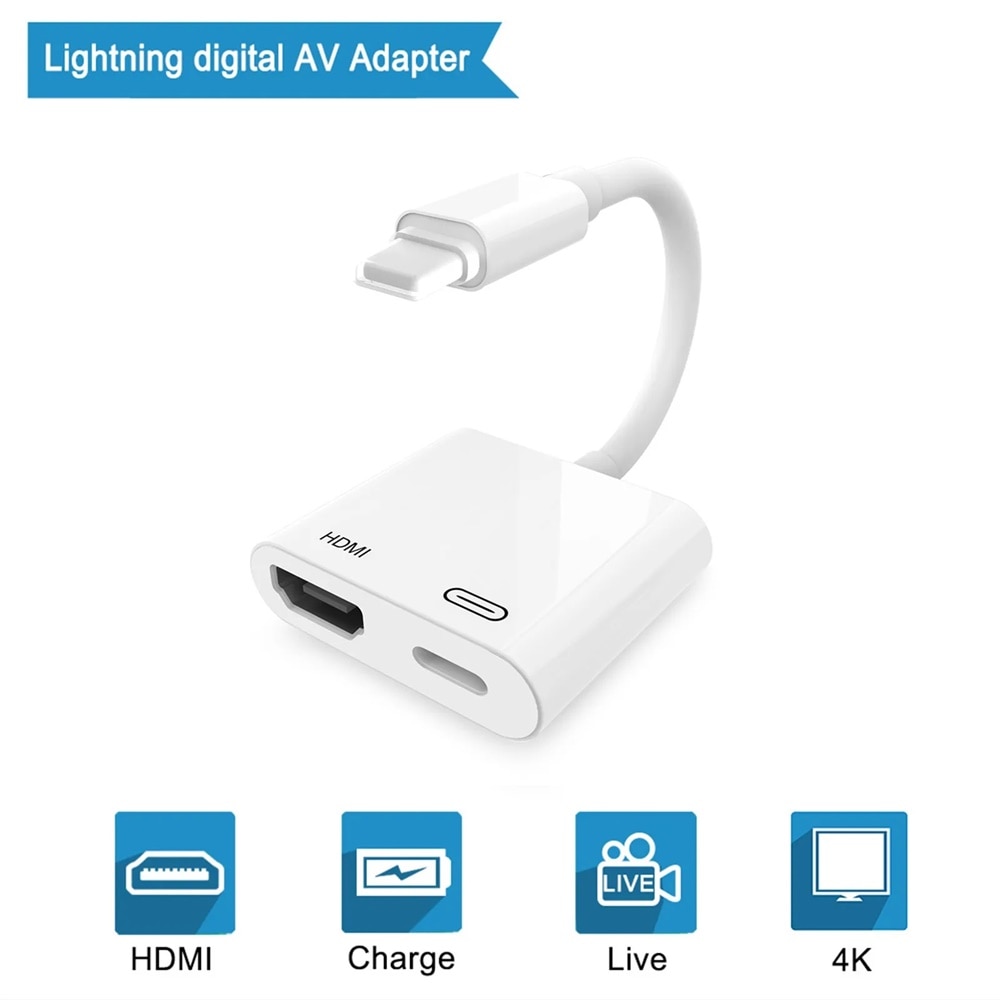 Lightning-HDMI Adapter 1Tech PRO L8-3SE, Digitális AV adapter