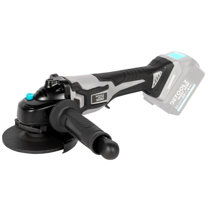 Polizor unghiular Detoolz 20V, diametru disc Ø125, motor fara perii