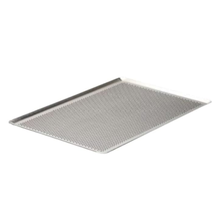Tava Patiserie Perforata Soing, Dreptunghiulara, Aluminiu 2,0 mm, 53 x 32,5 cm, All around 45°