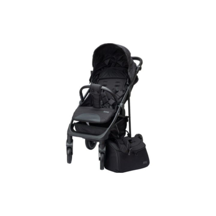 Cărucior sport pentru copii Magic Dreams, cu accesorii, aluminiu, roți mari, reglabil, 18 kg