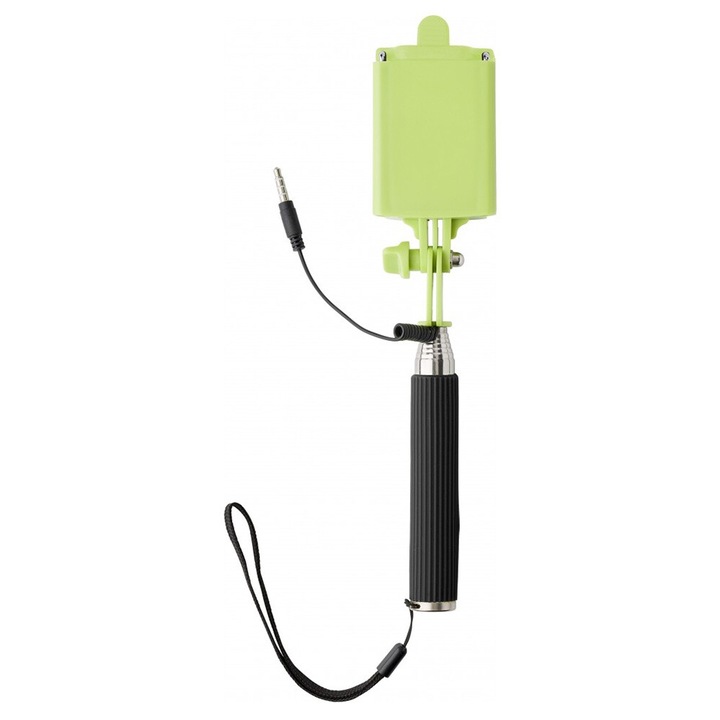 Mini Selfie Stick Telescopic, Szevastock, Verde deschis