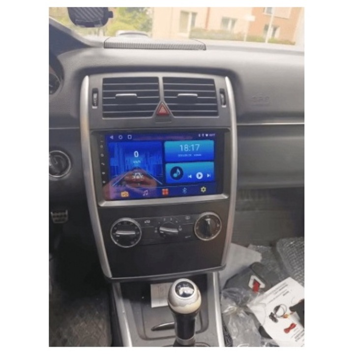 Navigatie dedicata BMW A-Class W169 2004-2012 & B-Class, 4GB RAM 64GB ROM, Quad Core, Display 9" QLED, Carplay, Android 14, Bluetooth, Magazin Play, Suport Camere AHD
