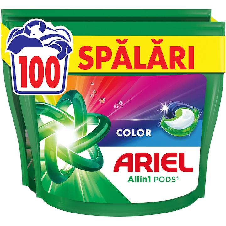 Ariel Capsule Color mosókapszula, 100 mosás