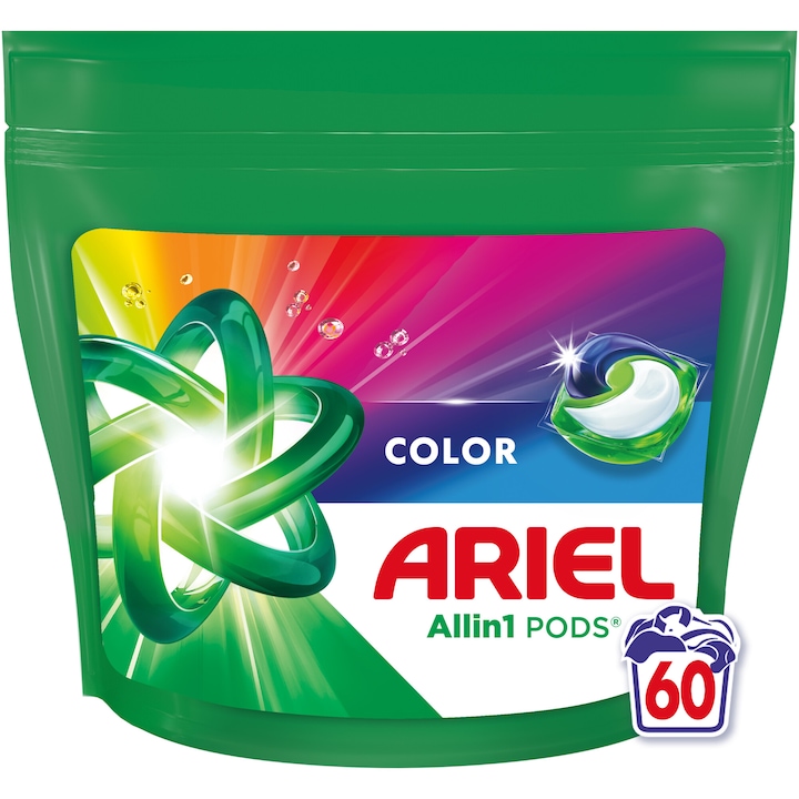 Ariel Capsule Color mosókapszula, 60 mosás