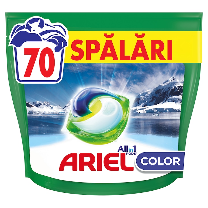 Капсули за пране Ariel Allin1 PODS Color, 70 пранета