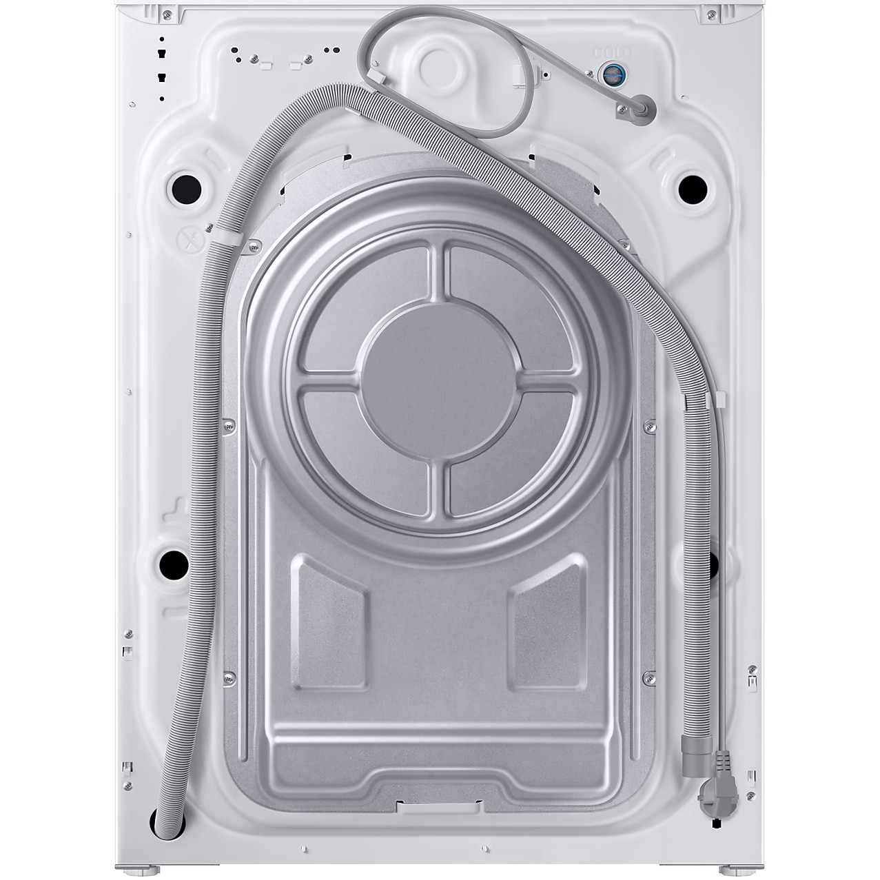 Masina de spalat rufe slim cu uscator Samsung WD90DG5G34BELE, Spalare 9 kg, Uscare 5 kg, 1400 rpm, Clasa A, AI Ecobubble, Super Speed 39, Space Max, Hygiene Steam, Digital Inverter Motor,Alb