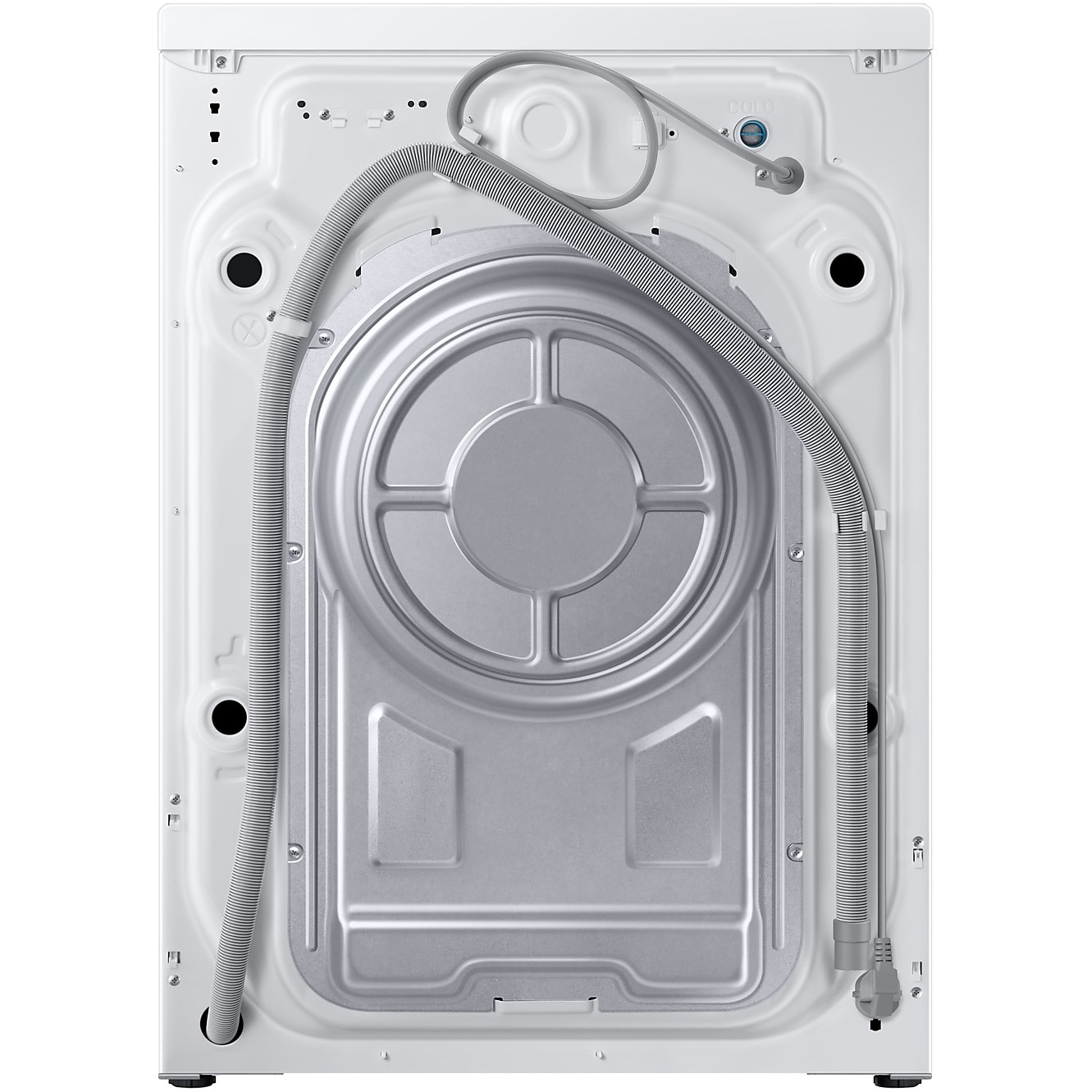 Masina de spalat rufe slim cu uscator Samsung WD90DG6G94BKU4, Spalare 9 kg, Uscare 5 kg, 1400 rpm, Clasa A, AI Control, AI Wash, Auto Dispense, Ai Ecobubble, Super Speed 39, Space Max, Smart Things WiFi, Digital Motor Inverter, Alb