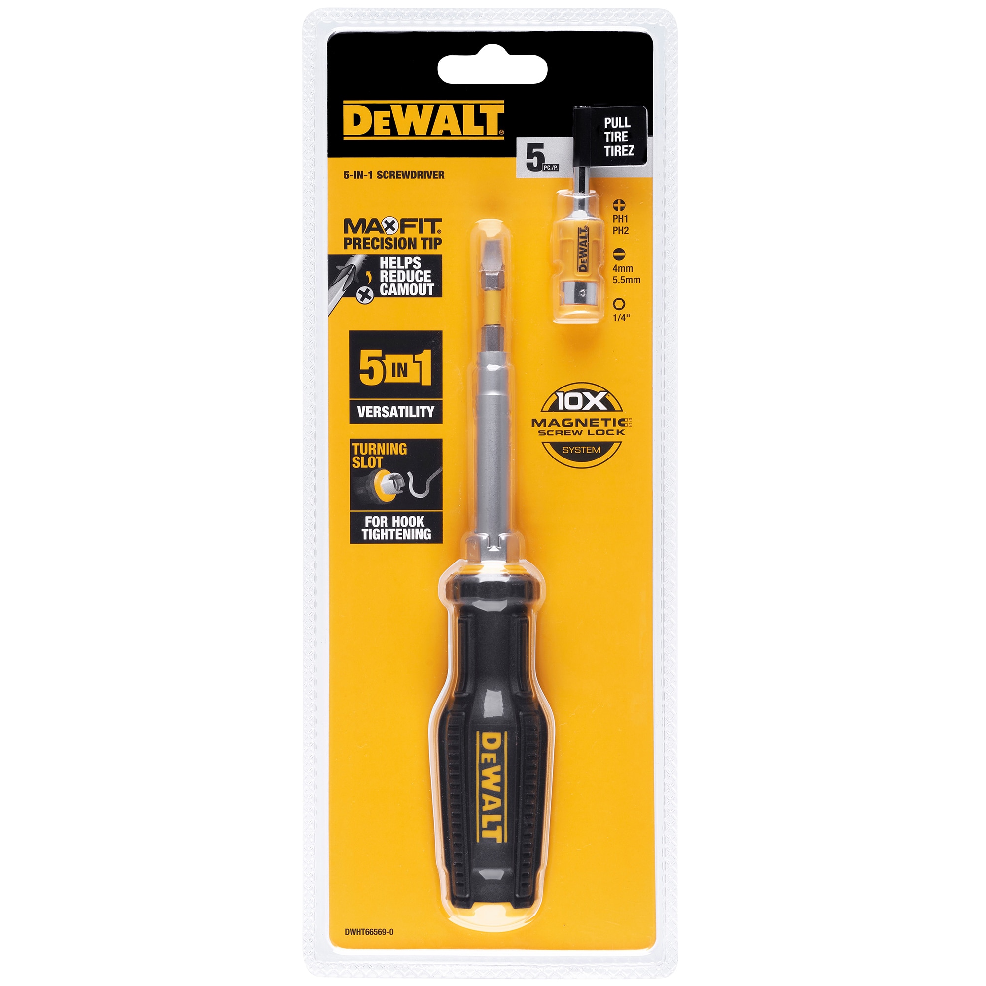Surubelnita multifunctionala magnetica 6-in-1 DeWALT DWHT66569-0
