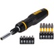 Surubelnita multifunctionala telescopica 10-in-1 DeWALT DWHT68001-0, varf MAXFIT pentru prindere perfecta si suprafata de contact extinsa, sistem pentru schimb rapid si stocare a bitilor neutilizati