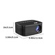 Videoproiector portabil LED mini HD, 100 inch, suport 1080p, negru