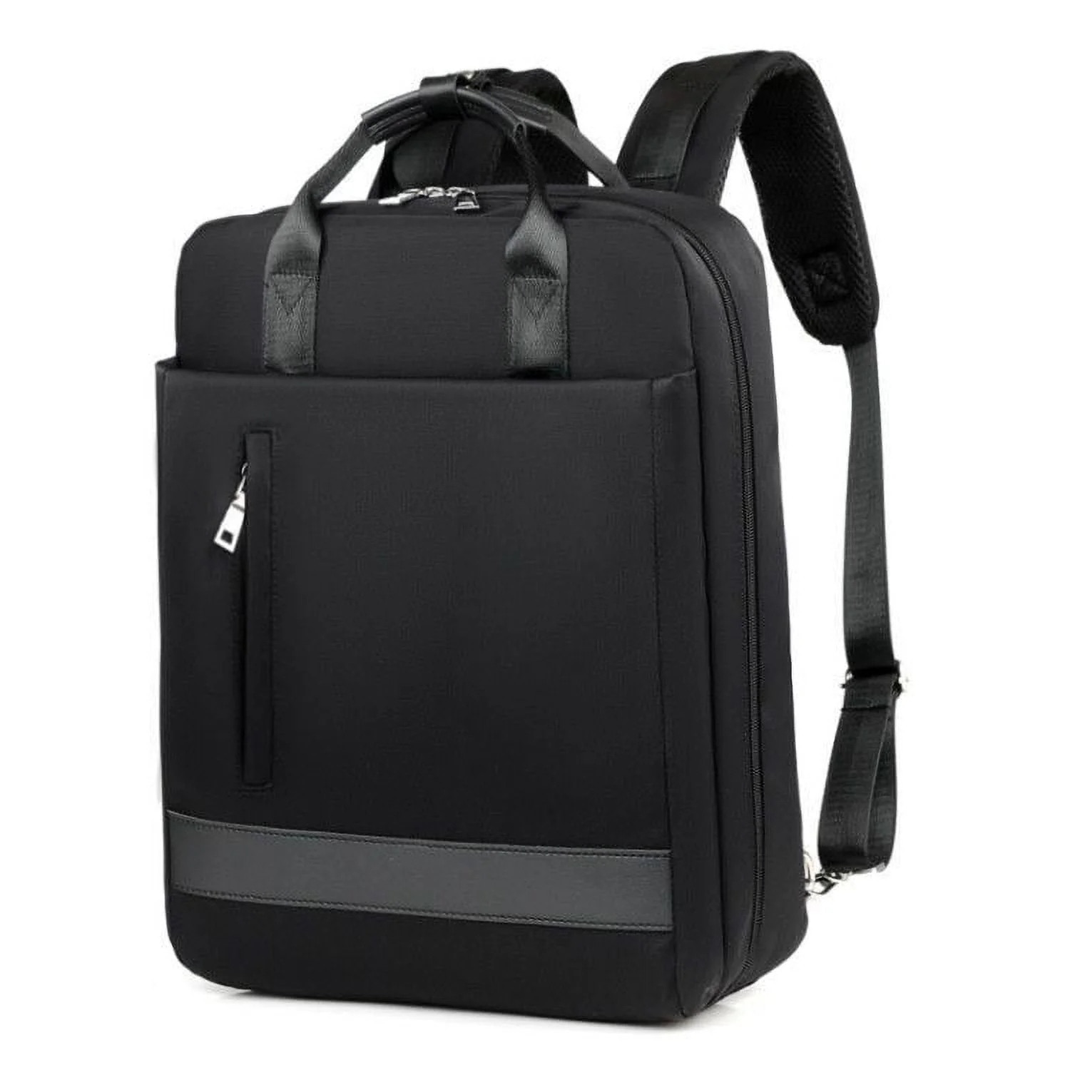Rucsac laptop 15.6/17.3 inch, impermeabil, dimensiuni 40x30x11cm/44x33x11cm, negru, set