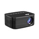 Videoproiector portabil LED mini HD, 100 inch, suport 1080p, negru