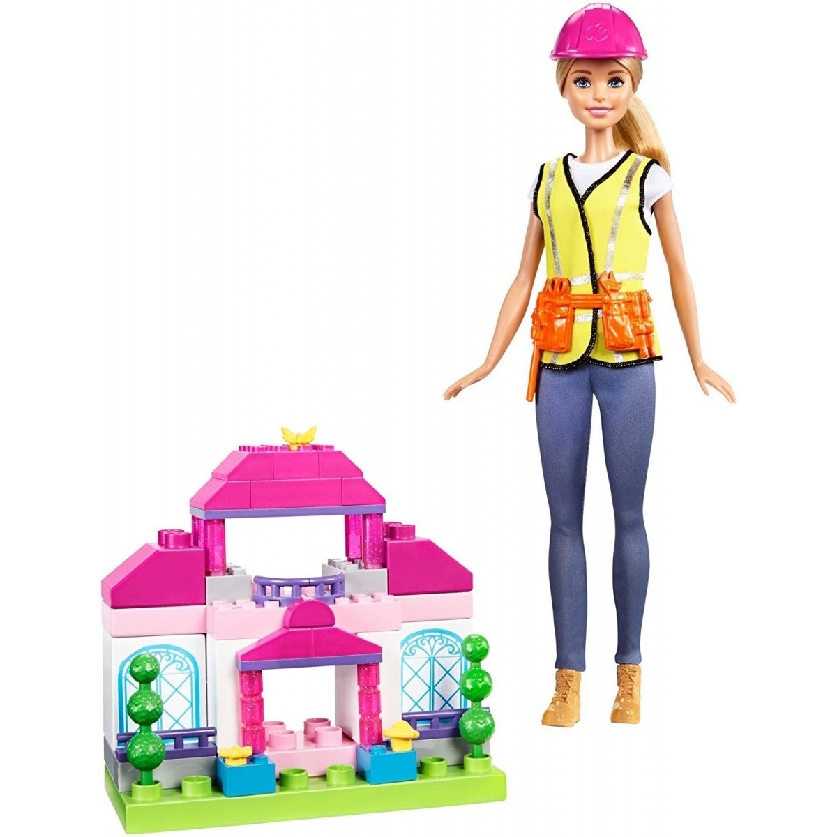 Set de joaca Mattel Barbie, Papusa Constructor