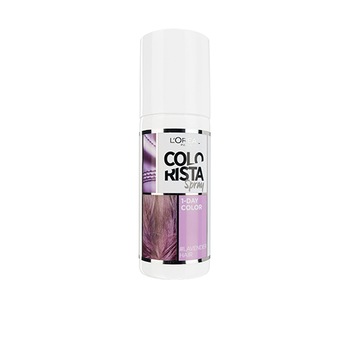 Spray colorant de 1 zi L'Oréal Paris Colorista Lavander, 75 ml Spray colorant de 1 zi L'Oréal Paris Colorista Lavander, 75 ml