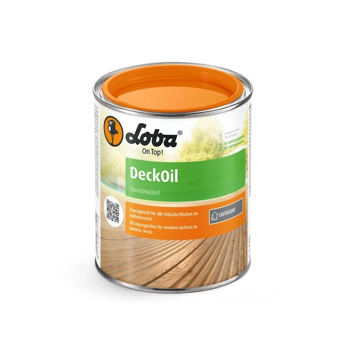 Ulei Transparent LOBA Deck Oil 2, 5L