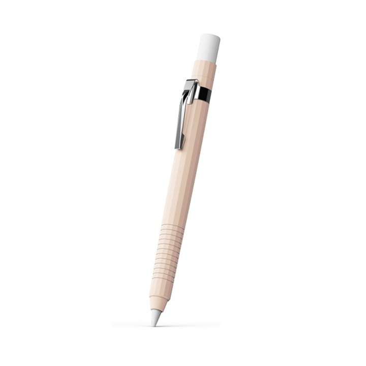 Husa din silicon pentru Apple Pencil, Ringke - Pink Sand