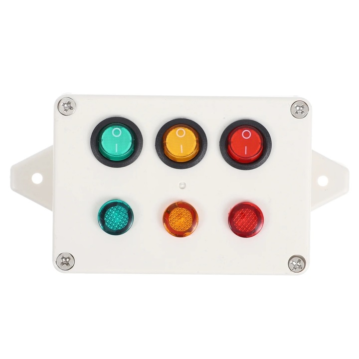 Joc de inteligenta Busy Board, alb, 11.50x5.80x3.80cm, set pentru copii 6-9 luni