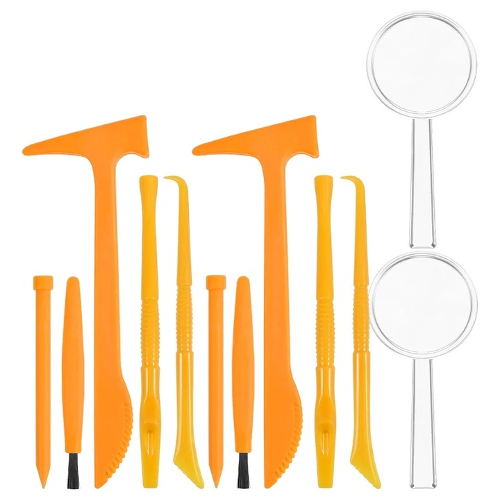 Set unelte de sapat pentru copii, asortat, 16x5.5x1.2cm, 6-9 luni, joc de inteligenta