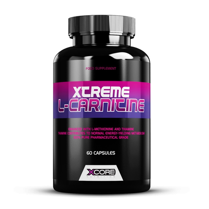 Хранителна добавка Xcore Xtreme L-Carnitine, 60caps