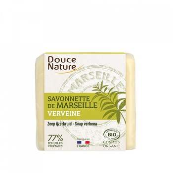 Sapun bio de Marsilia cu verbina, Douce Nature, 100 g Sapun bio de Marsilia cu verbina, Douce Nature, 100 g