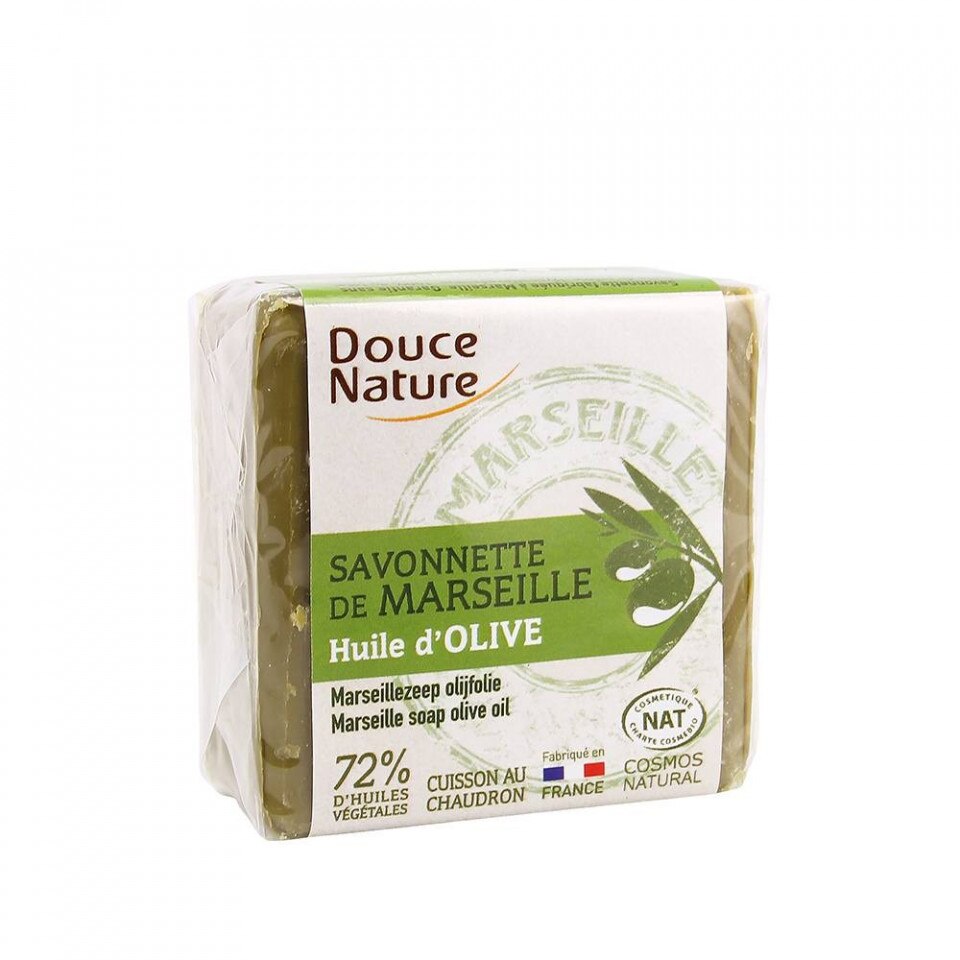 Sapun de Marsilia verde, Douce Nature, 100 g