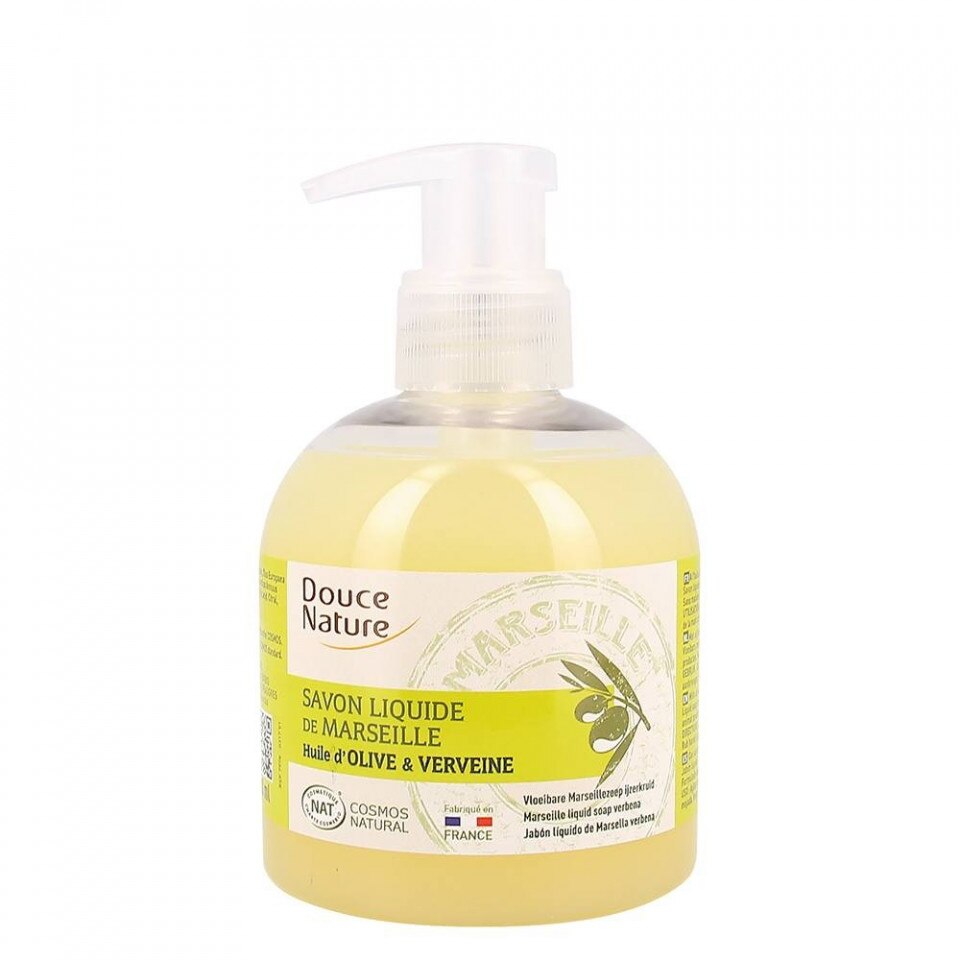 Sapun de Marsilia lichid cu verbina, Douce Nature, 300 ml