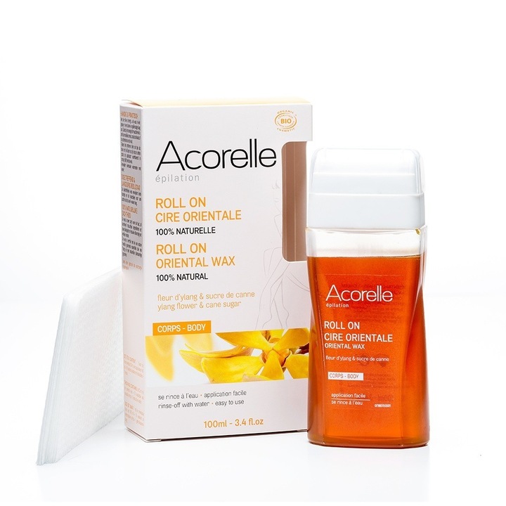 Roll on ceara orientala ylang - pasta de zahar pt epilare, Acorelle, 100ml
