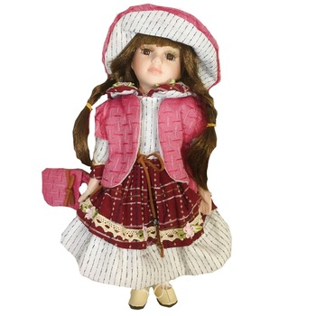 Papusa de portelan Caroline 30cm Papusa de portelan Caroline 30cm