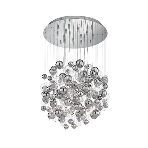 Lustra, BOLLICINE SP14 CROMO, IDEAL LUX, Crom