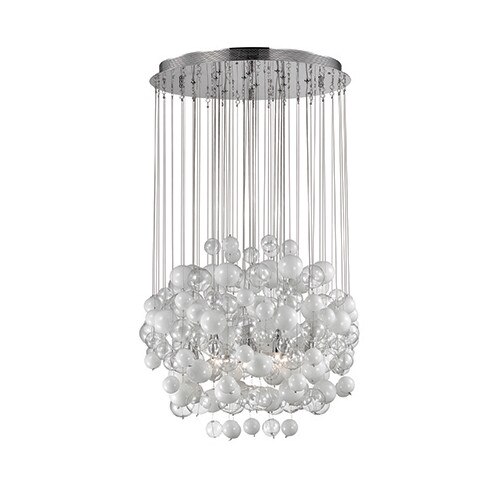 Lustra, BOLLICINE SP14 BIANCO, IDEAL LUX, Alb