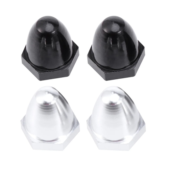 Set 4 capace piulite elice din aliaj pentru motor fara perii Phantom 2 Vision, negru si argintiu