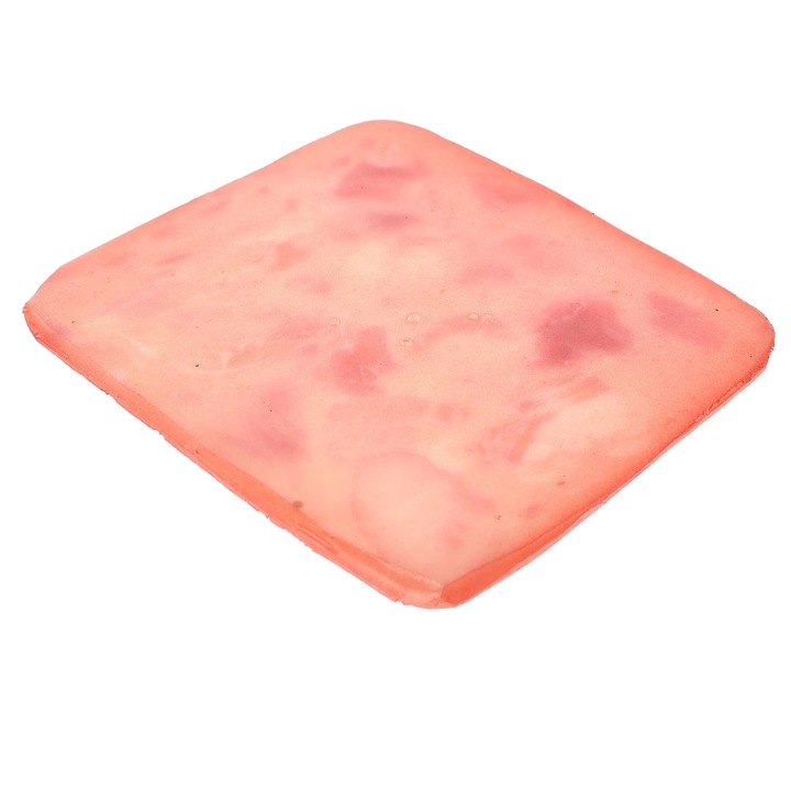 Decoratiune figurativa carne falsa din PVC, rosie, 11.40x10.50x0.40cm