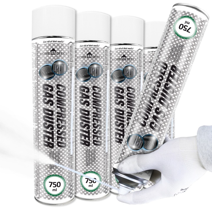 AABCOOLING охлаждащ спрей, комплект от 4 x 750 мл, -50°C, за почистване на електроника, прозрачен