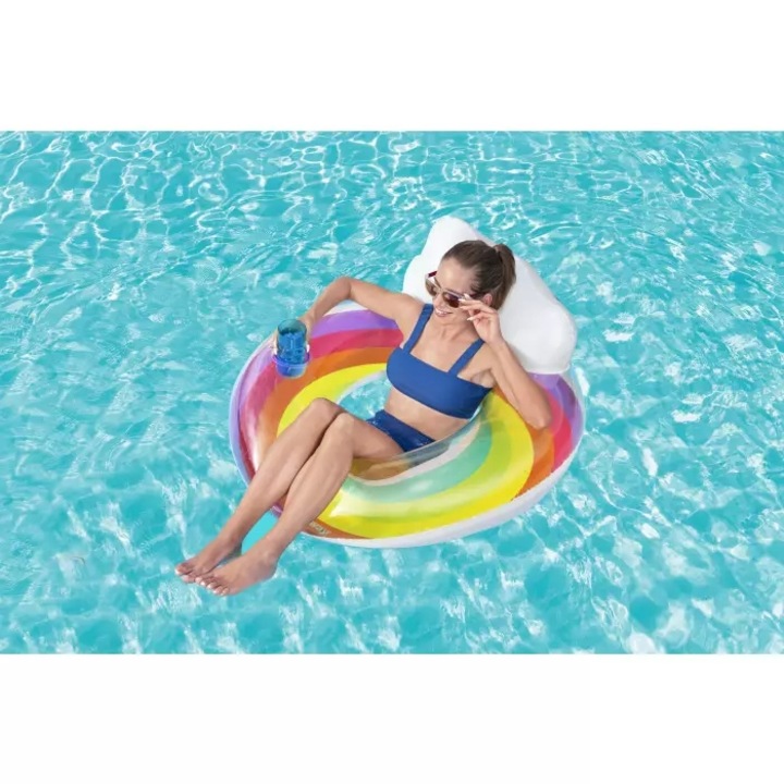 Bestway úszógumi - Rainbow Dreams, 107 cm