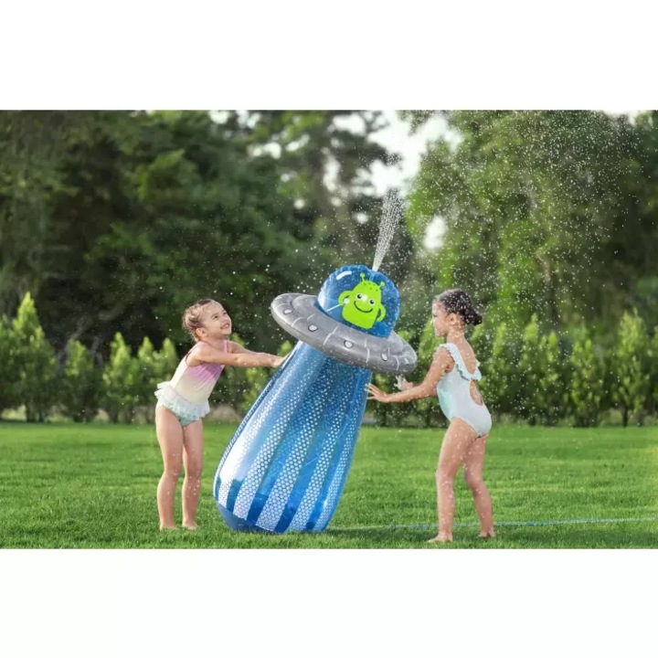 Надуваема играчка Bestway, UFO Blaster, С разпръсквач, 61 x 119 см