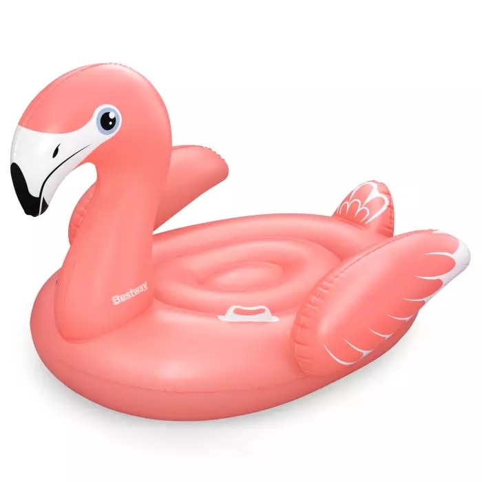 Saltea gonflabila Bestway - Ride-on, Flamenco, 168 x 120 cm