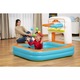 Spatiu de joaca gonflabil Bestway - Kick 'N Swish 3-in-1 Ball Pit, 120 x 107 x 84 cm