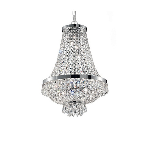 Lustra, CAESAR SP6 CROMO, IDEAL LUX, Crom