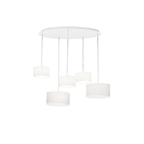 Lustra, EKOS SP5 CANVAS, IDEAL LUX, Alb