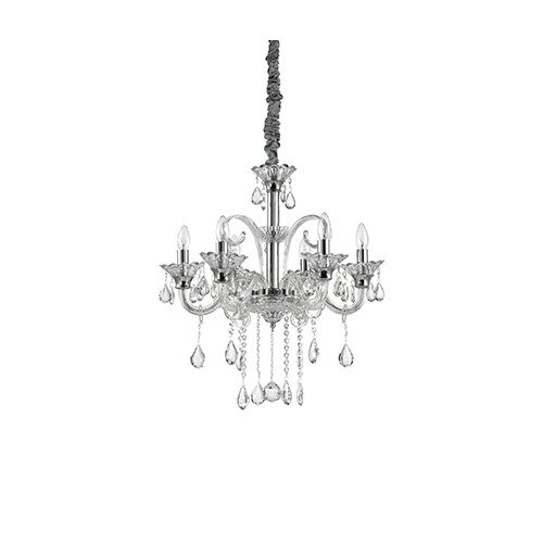 Lustra, COLOSSAL SP6 TRASPARENTE, IDEAL LUX, Transparent