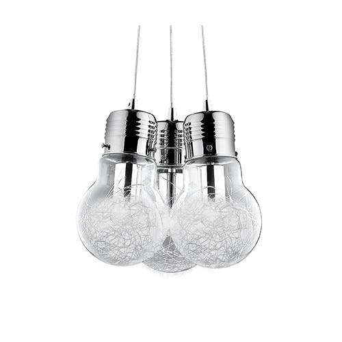 Lustra, LUCE MAX SP3, IDEAL LUX, Aluminiu